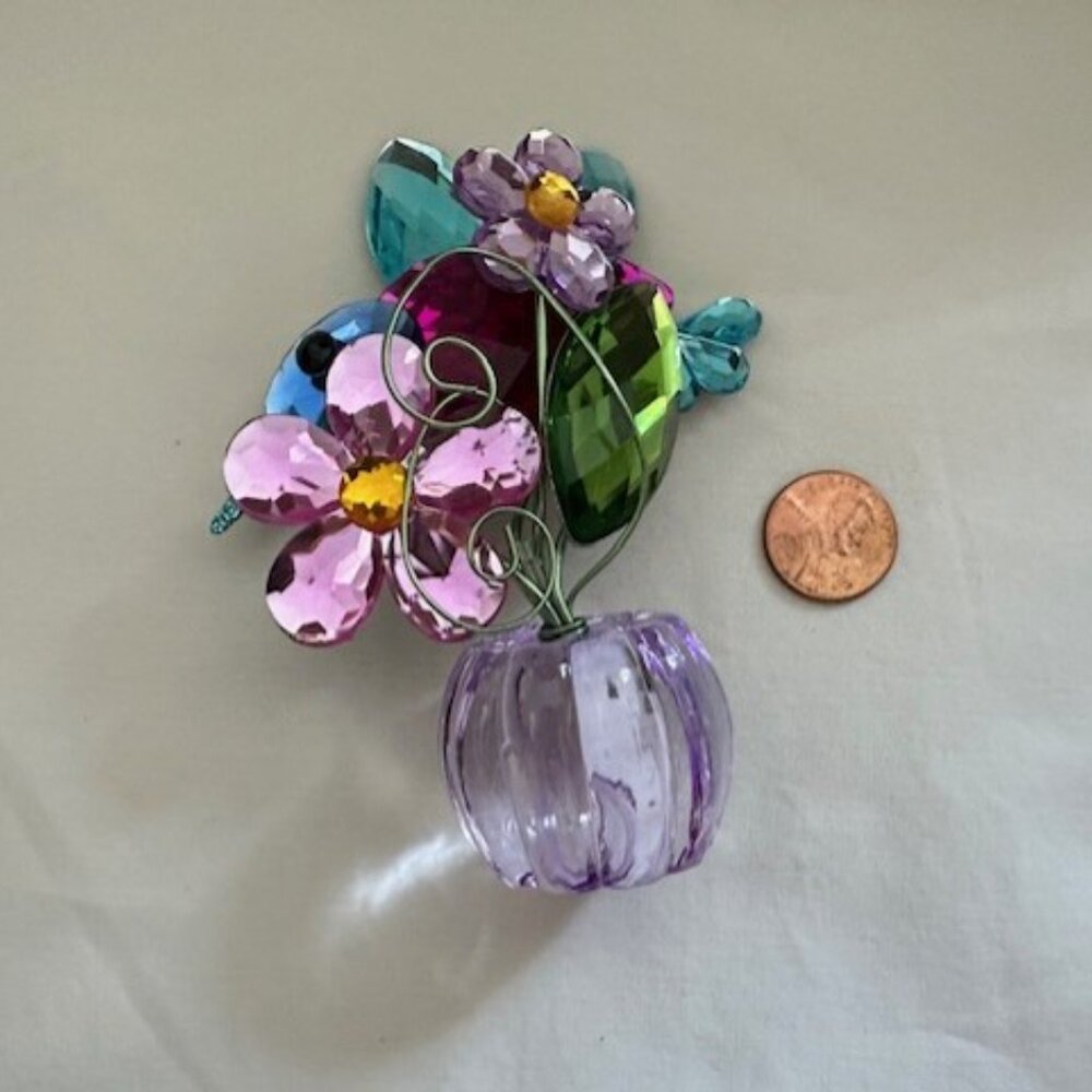 Ganz Cystal Expressions Flower Bouquet - Picture 4 of 5